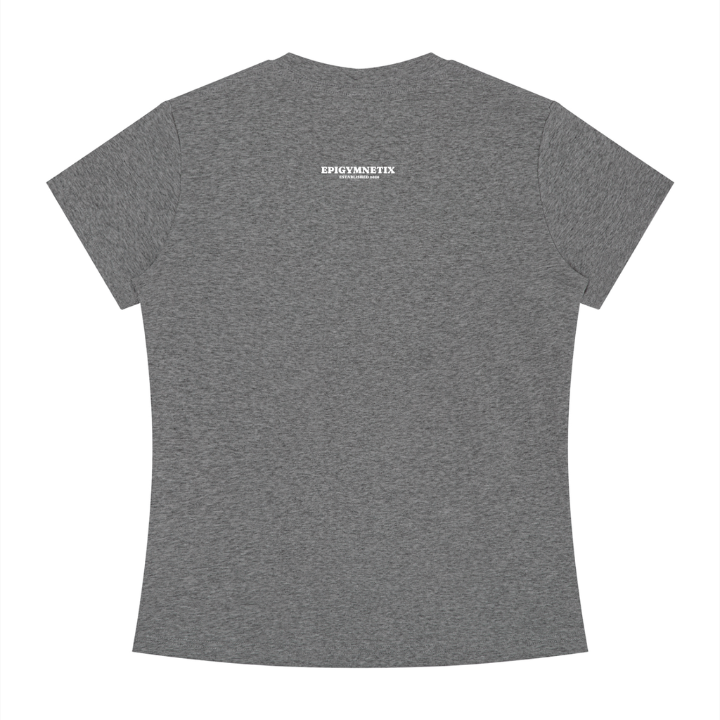 Never Finished - Women's Slim Fit Crewneck T-Shirt