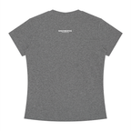 Never Finished - Women's Slim Fit Crewneck T-Shirt