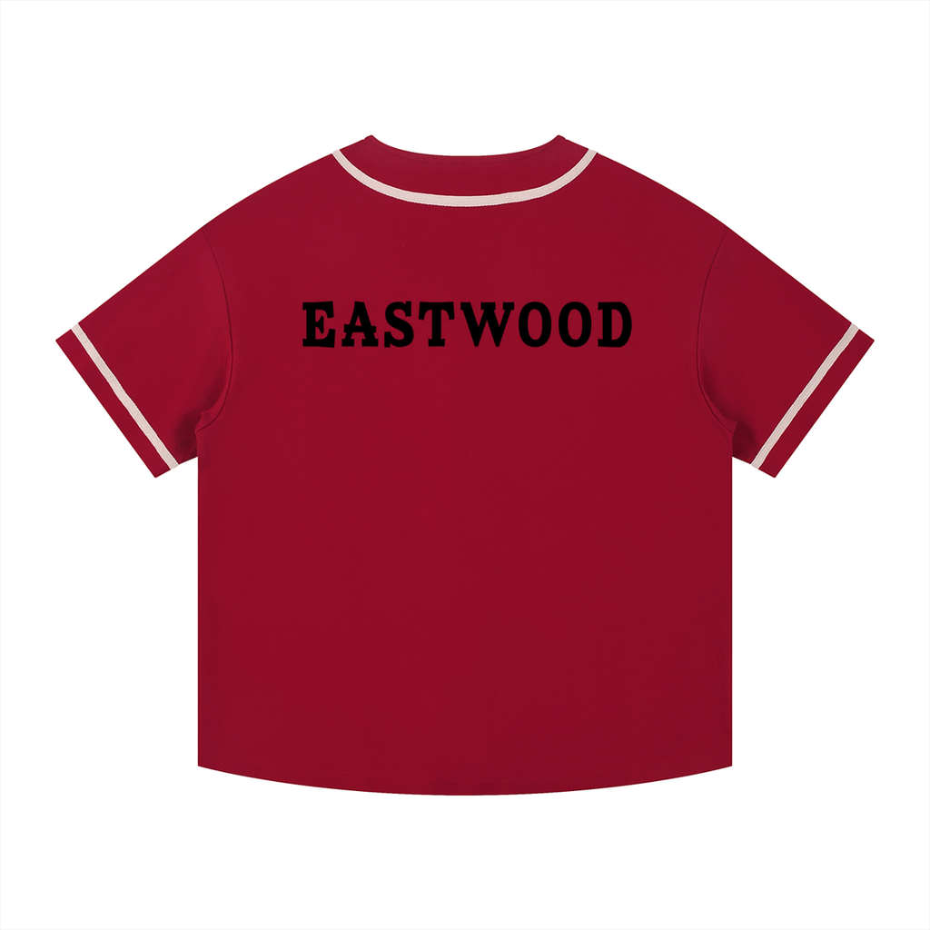 8Fifty/Legends - Contrast Piped Button-Up Jersey
