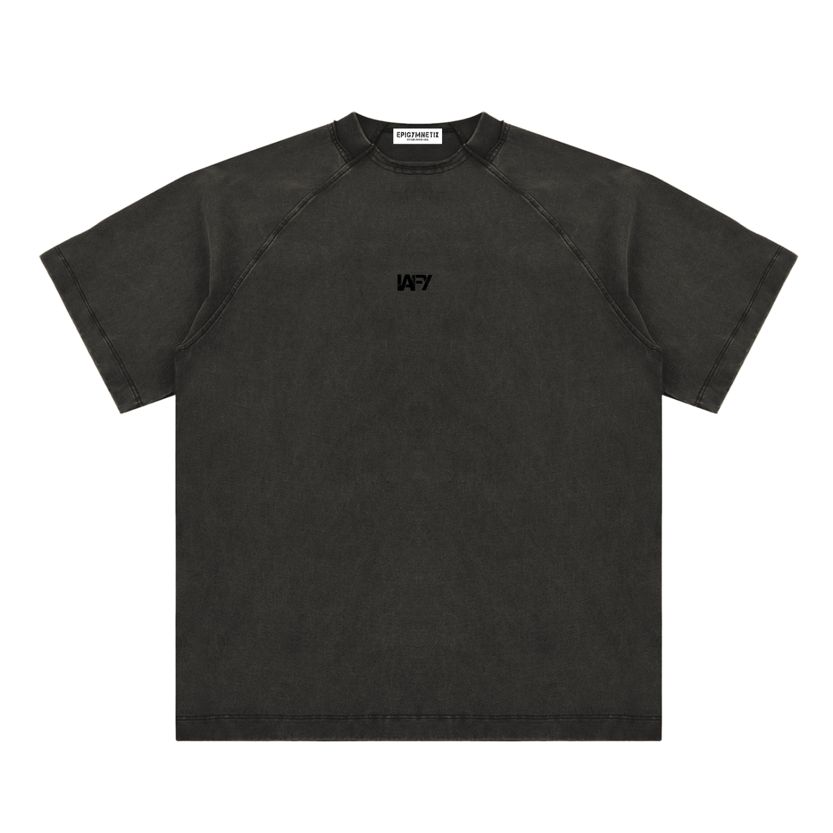 IAFY - Vintage Washed Raglan Cotton T-Shirt