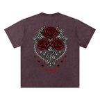 Roses - Bamboo Slub Snow Washed T-Shirt