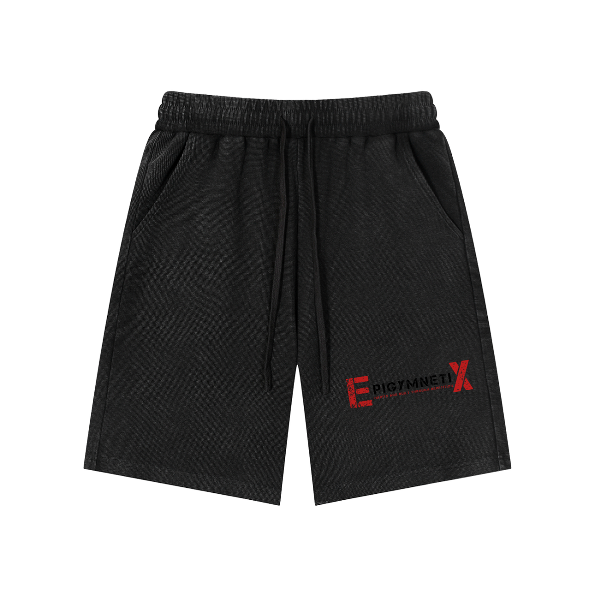 EpigymnetiX - Mineral Wash Waffle Knit Shorts