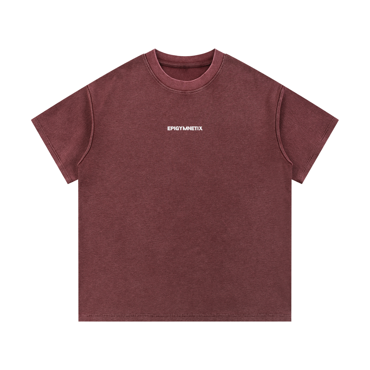 Epigymnetix(Embro) - Mineral Wash Waffle Knit T-Shirt