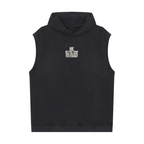 Be Better than who you were yesterday - Snow Washed Sleeveless Hoodie