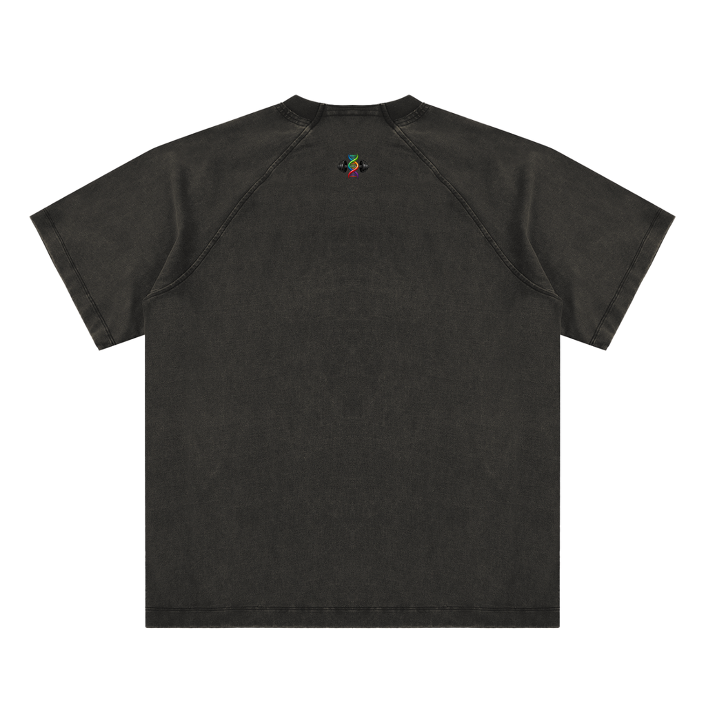 IAFY - Vintage Washed Raglan Cotton T-Shirt