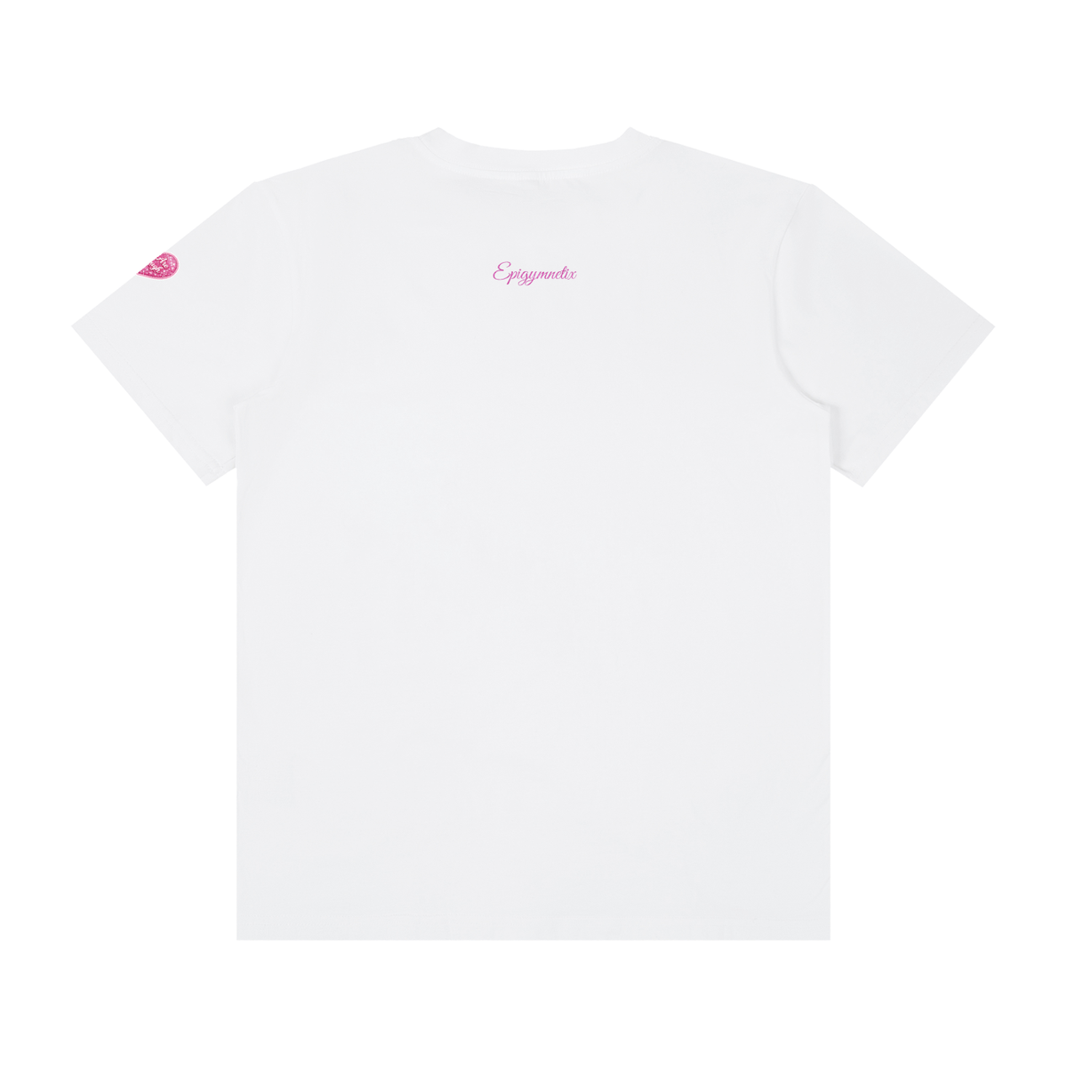 You Are Enough(Heart on Sleeve) - Unisex Classic Crew Neck Cotton T-Shirt
