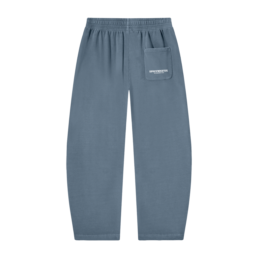 I Ain't Fit Yet - Unisex Vintage Washed Barrel Leg Sweatpants