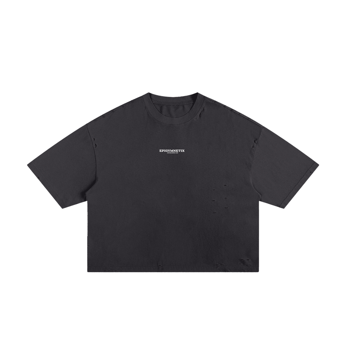 Epigymnetix Distressed - Classic Frayed Boxy Tee