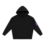 Purple lightening - Oversize Fleeced Hoodie