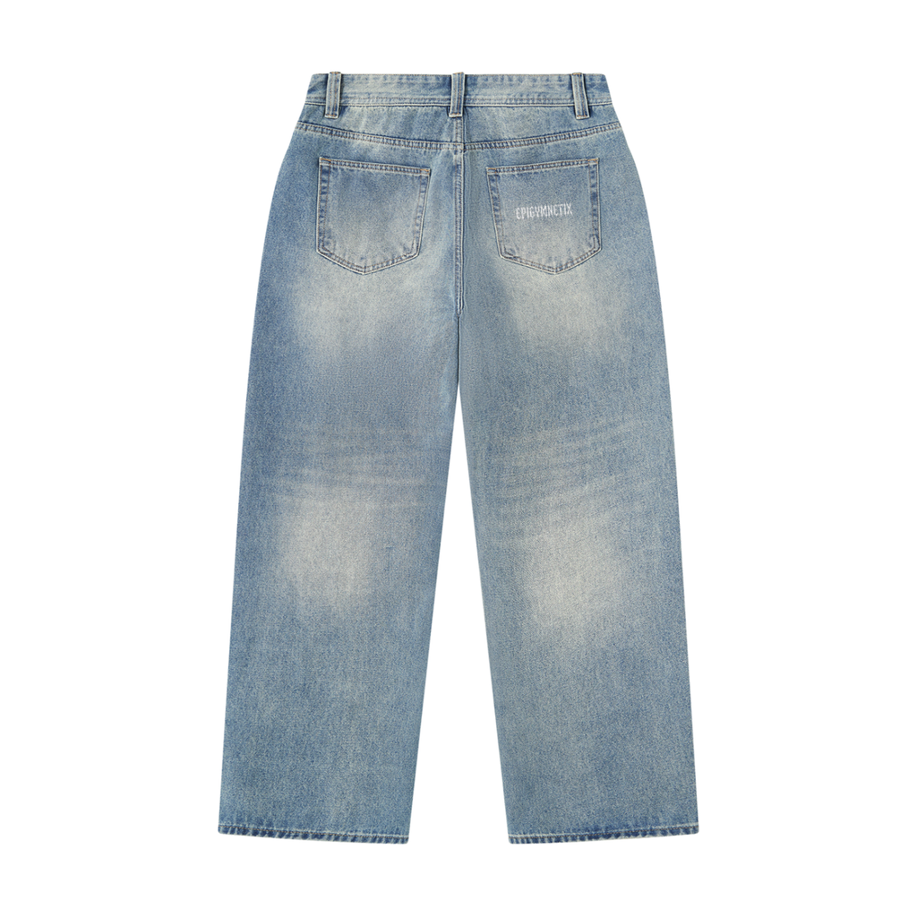 EPIGYMNETIX - Men’s Vintage Wash Denim Jeans