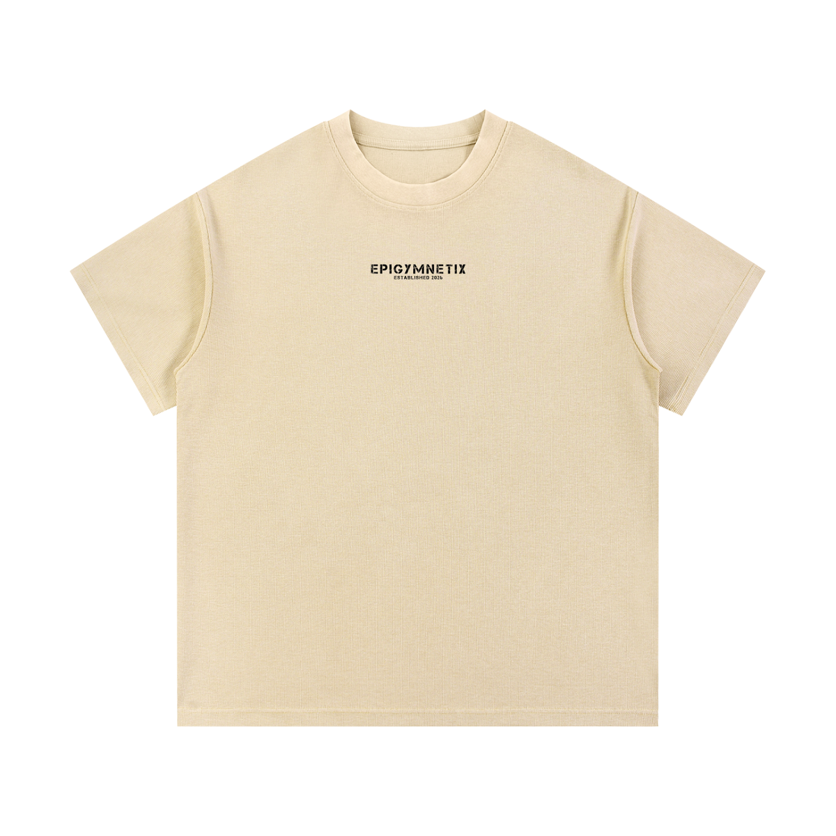 Waffle knit,T shirt