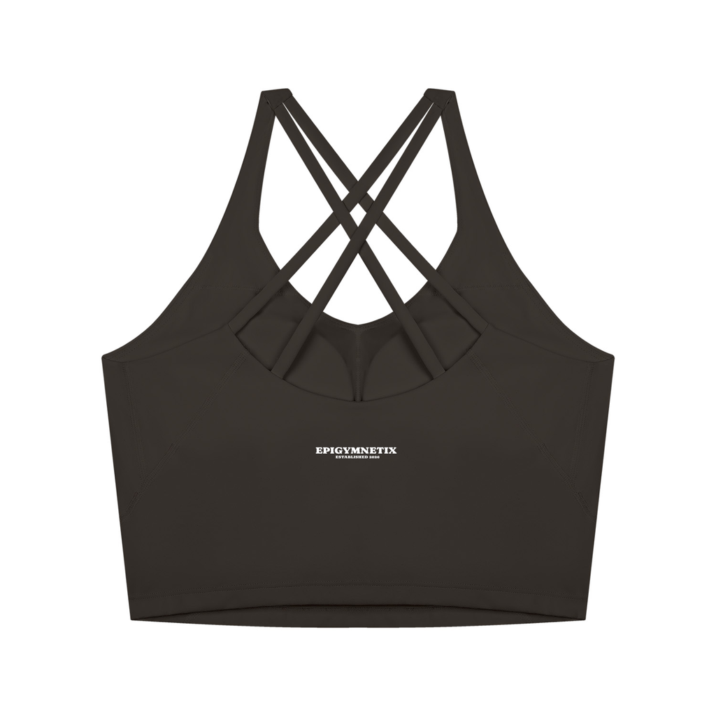 As If - Women's Corss Back Yoga Tank Top