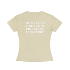 Women's Slim Fit Crewneck T-Shirt