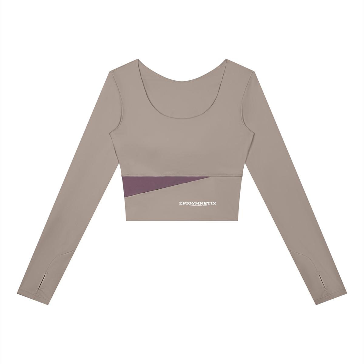 Women's Panelled Long Sleeve Yoga T-Shirt