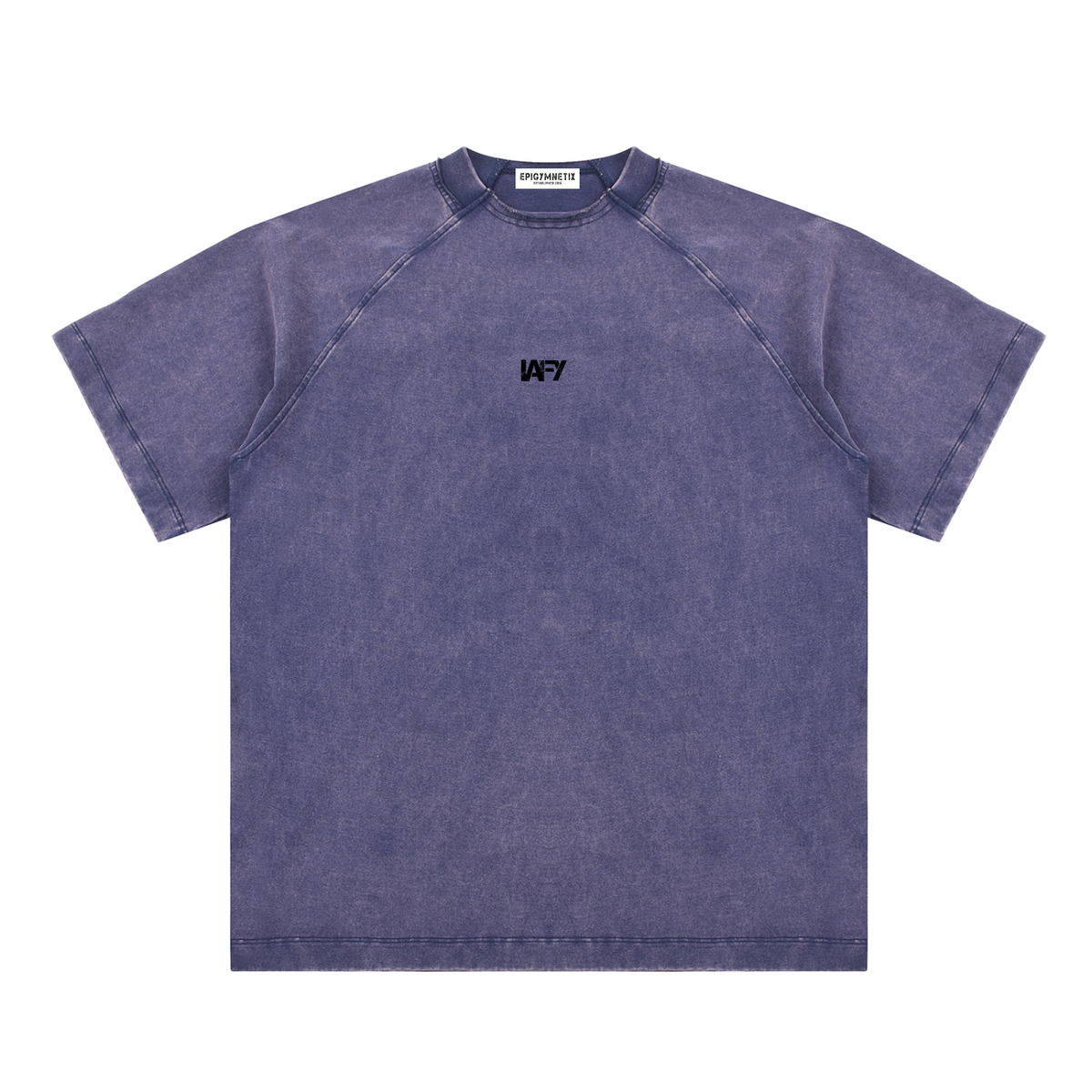 IAFY - Vintage Washed Raglan Cotton T-Shirt
