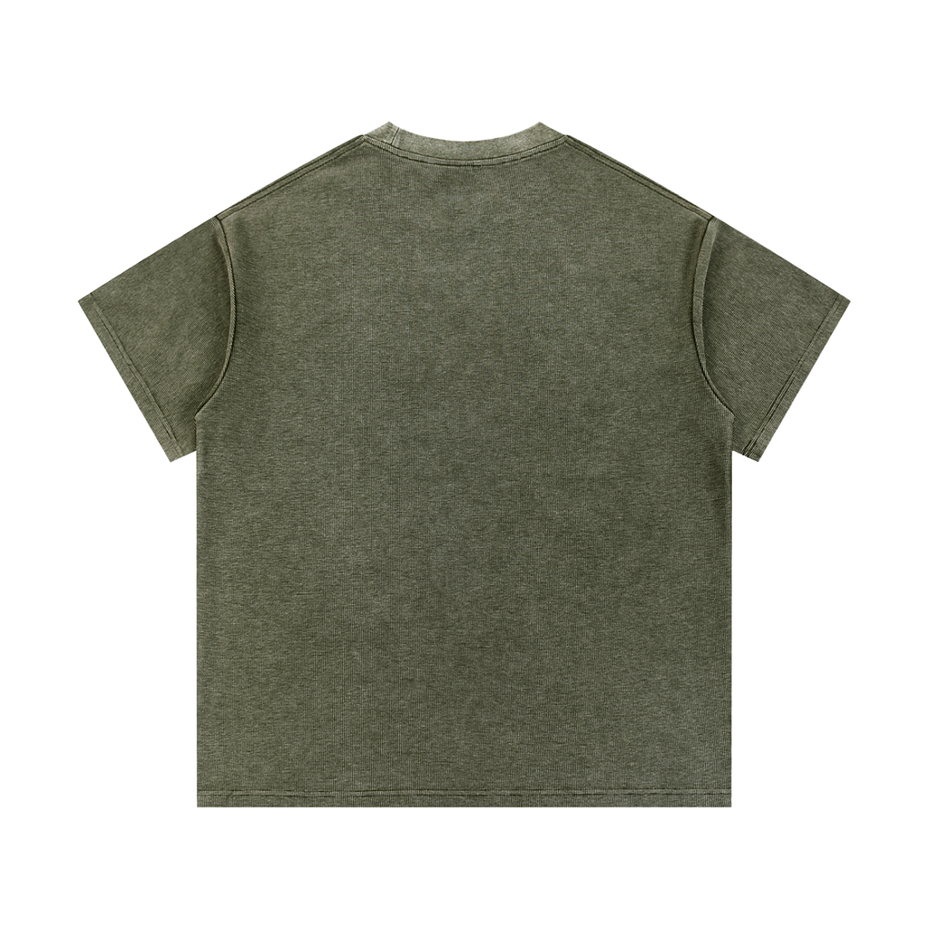 Epigymnetix(Embro) - Mineral Wash Waffle Knit T-Shirt