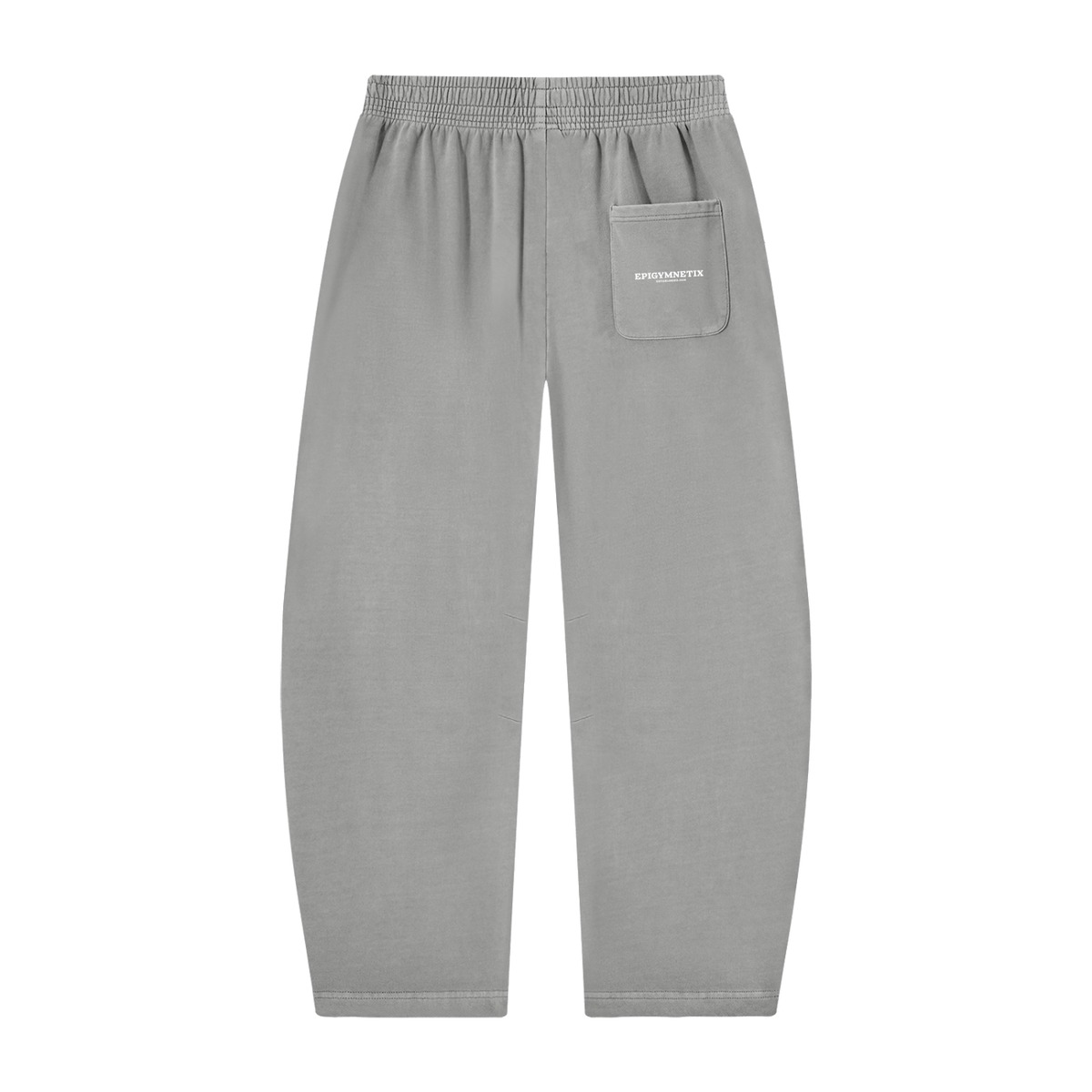 Unisex Vintage Washed Barrel Leg Sweatpants
