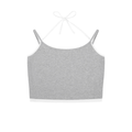 Contrast Binding Halter Tank Top