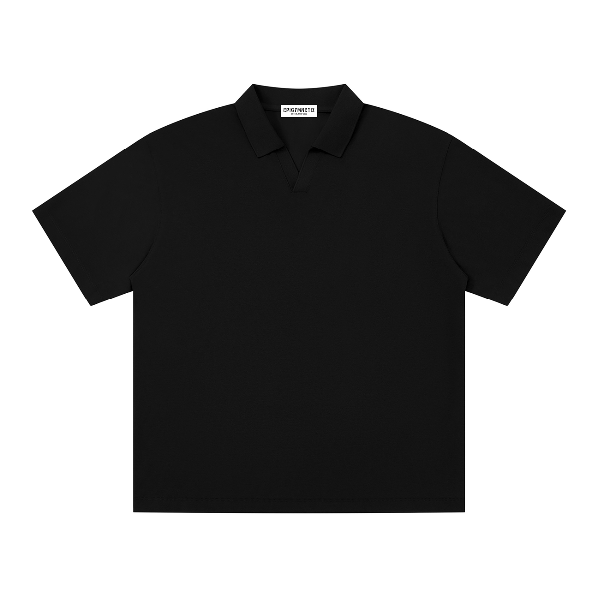 Men's Drop Shoulder Polo Shirt