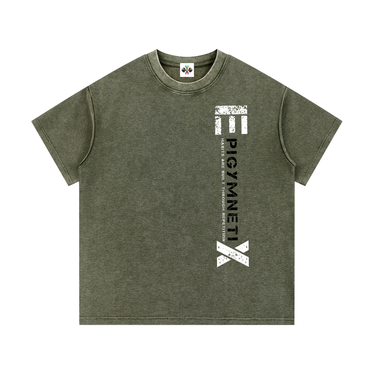 Waffle knit,T shirt