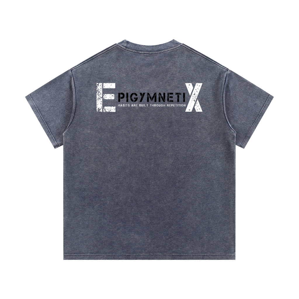 Waffle knit,T shirt