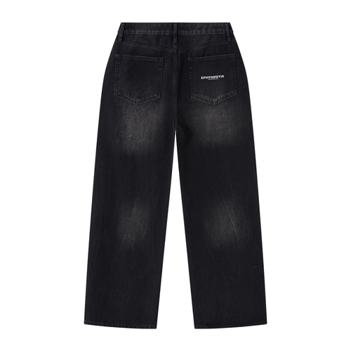 Epigymnetix - Men's Vintage Wash Wide Leg Jeans