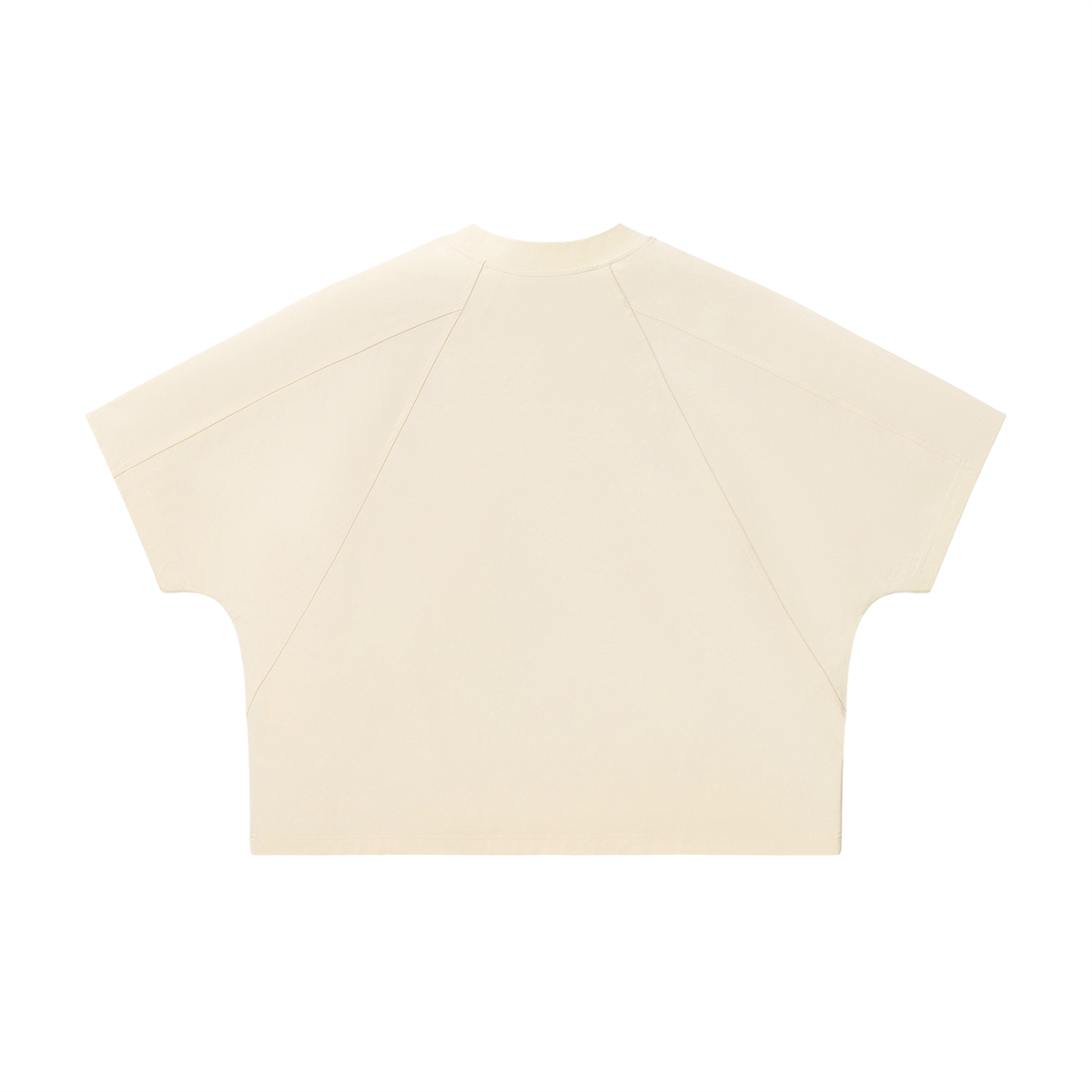 Unisex Boxy Tonal Paneling T-Shirt