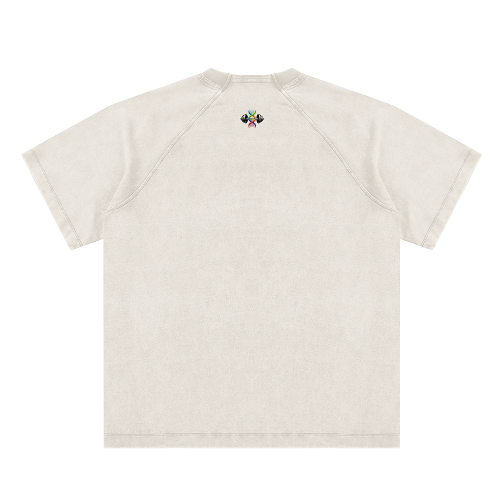IAFY - Vintage Washed Raglan Cotton T-Shirt