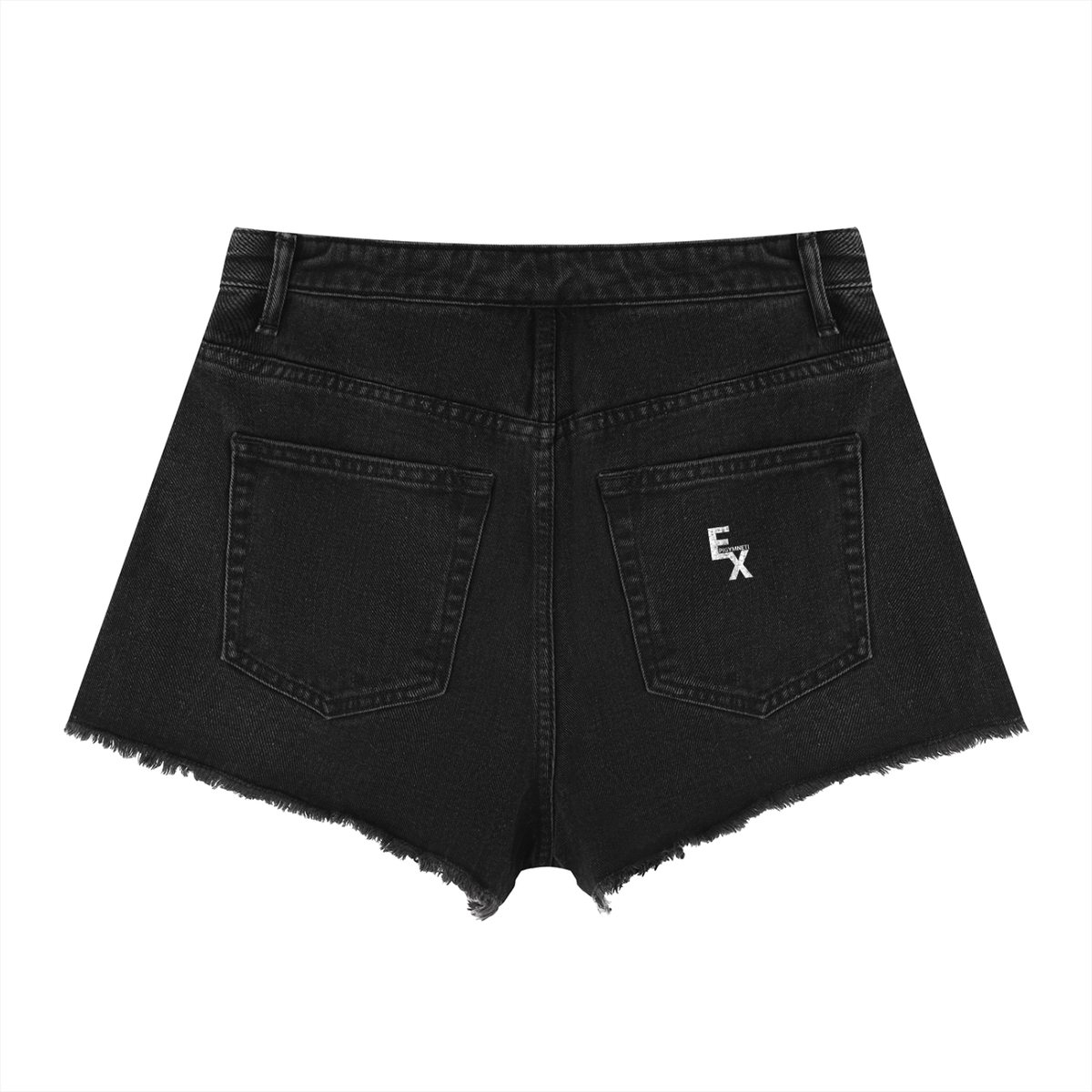 Women’s Vintage Wash High Rise Denim Shorts