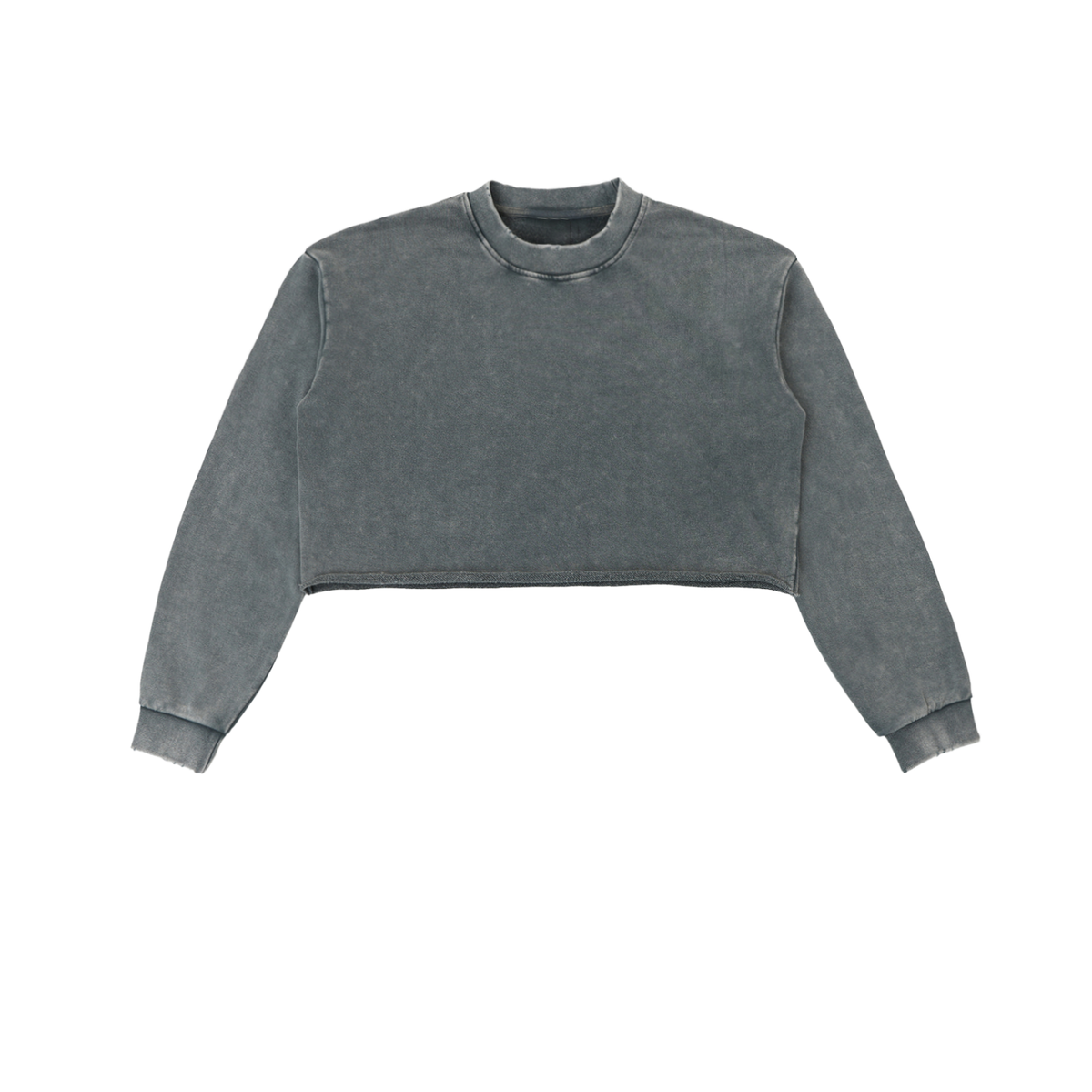 Cropped top,Women,Crew neck