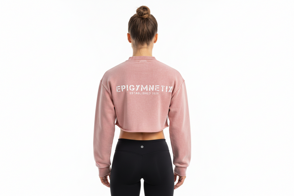Cropped top,Women,Crew neck