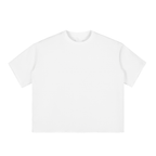Epi-Night Out(Embro) - Boxy Half-Sleeve Raw-Edge T-Shirt