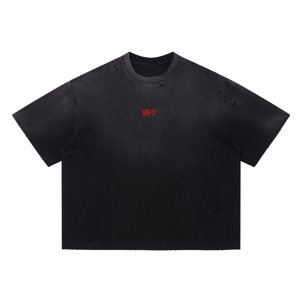 Vintage Washed Distressed Boxy Oversized T-Shirt