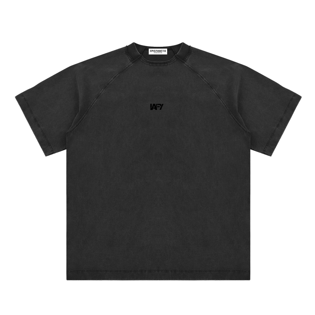 IAFY - Vintage Washed Raglan Cotton T-Shirt