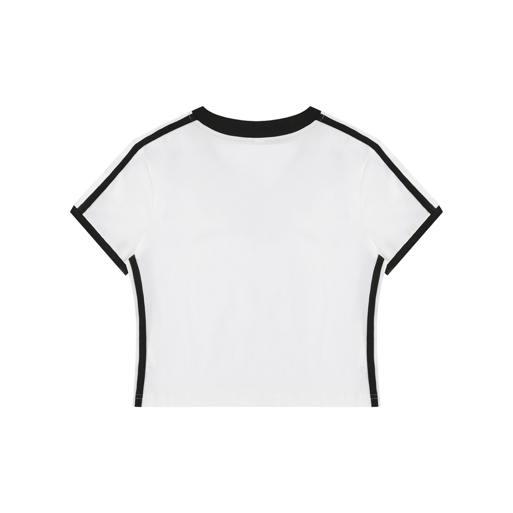 V-neck crop top,Women