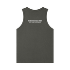 Be better than who you were yesterday - Men's Heavyweight Ribbed Tank Top
