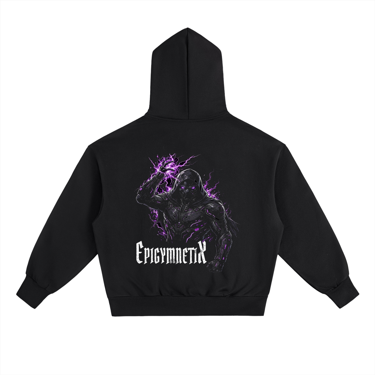 Purple Lightening - Essential Heavyweight Fleece Hoodie