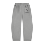 Black Rose - Unisex Vintage Washed Barrel Leg Sweatpants