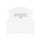 Emotionally Intelligent- French Terry Boxy Tank Top