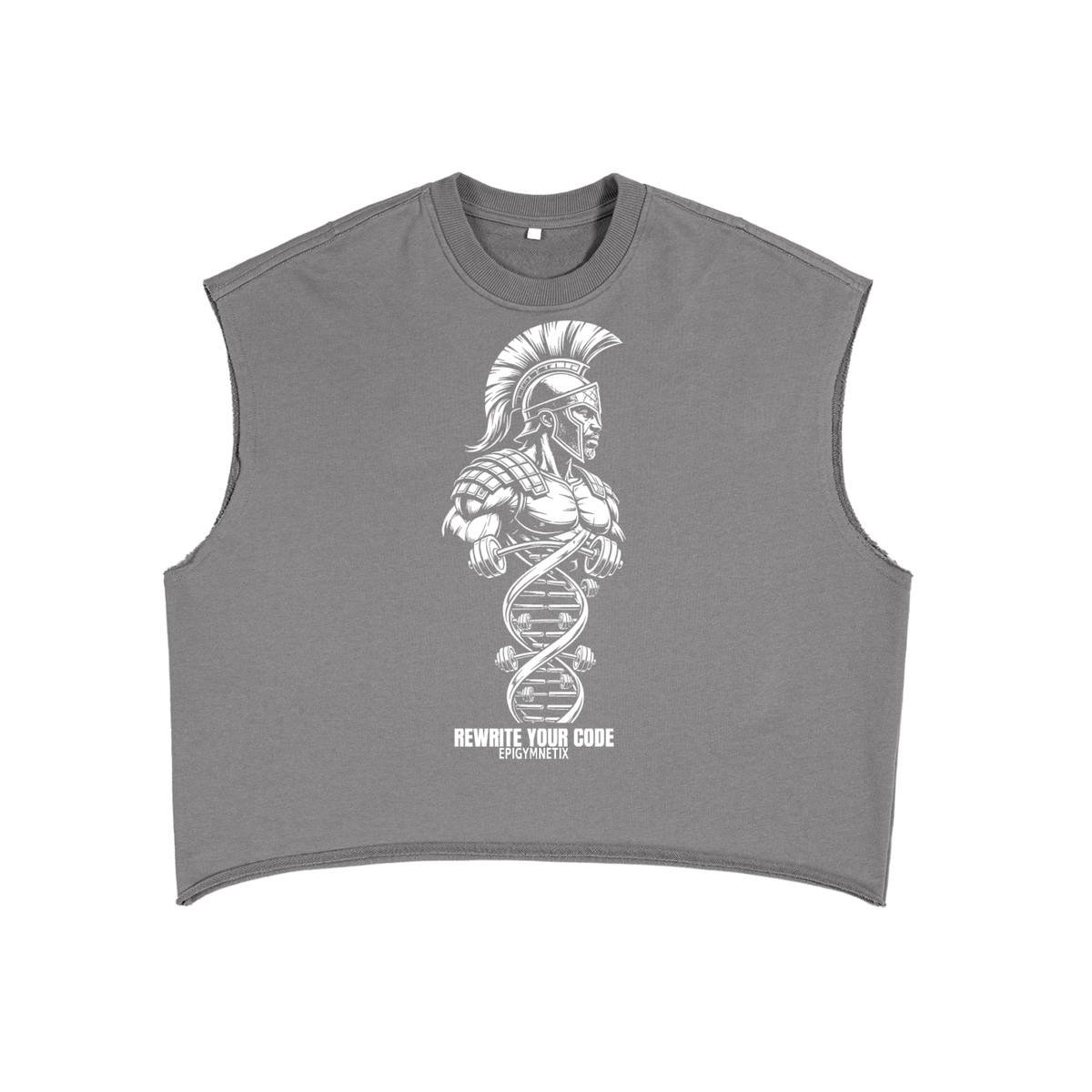 Trojan Fit Boxy - French Terry Boxy Tank Top