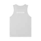 Be better than who you were yesterday - Men's Heavyweight Ribbed Tank Top
