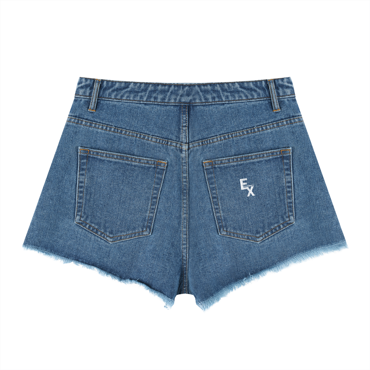 Women’s Vintage Wash High Rise Denim Shorts