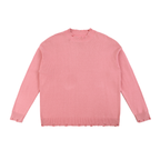 Casual-Sweat - Vintage Washed Hand-Frayed Sweater