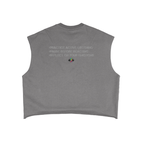 Emotionally Intelligent- French Terry Boxy Tank Top