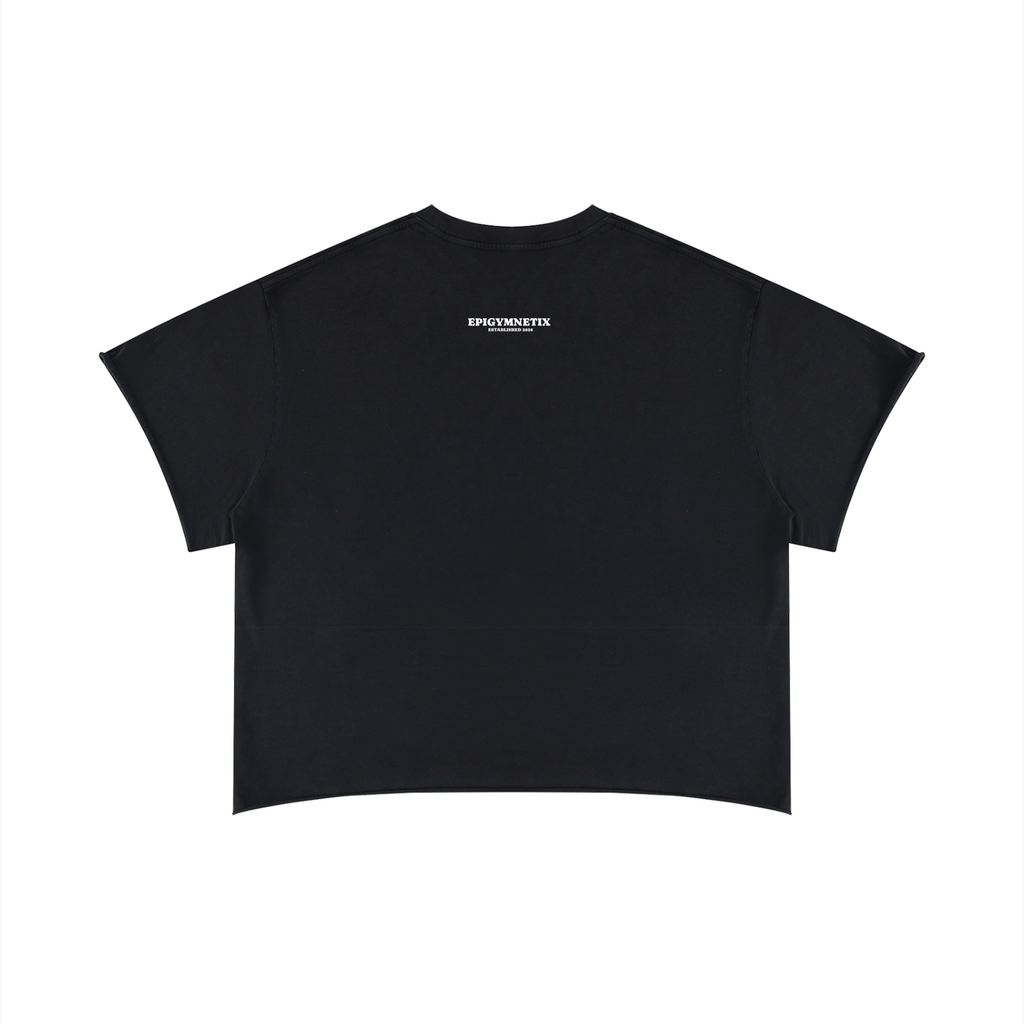 Honey Badger - Unisex Boxy Raw Edge T-Shirt