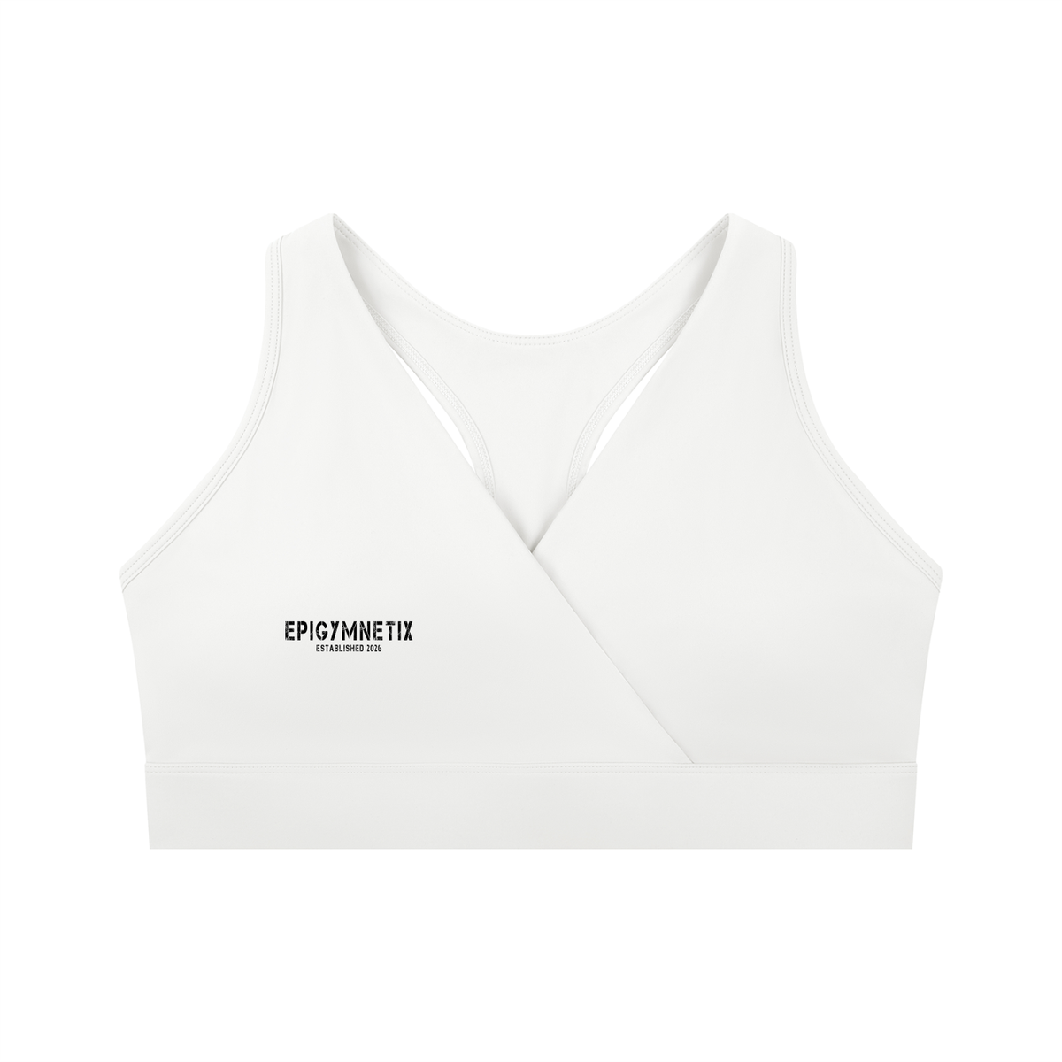 Women's Crossover V-Neck Sports Bra