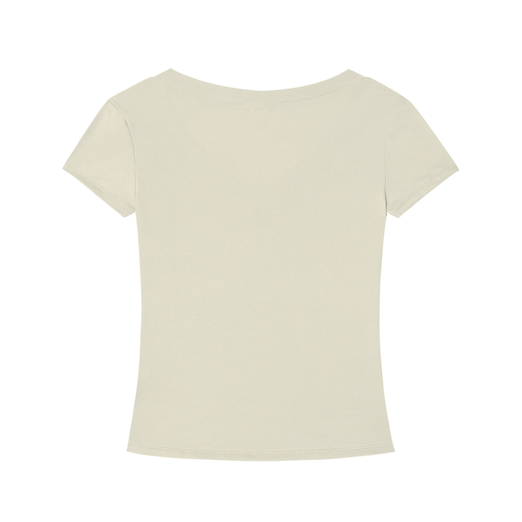 Tencel Slim Fit V-Neck T-Shirt