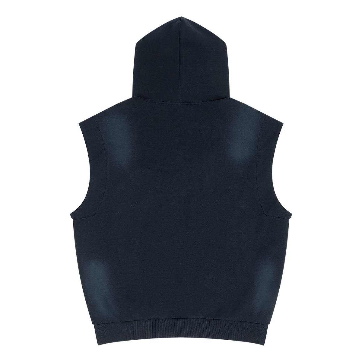 Urban Street Wear - Unisex Vintage Wash Sun Fade Sleeveless Hoodie