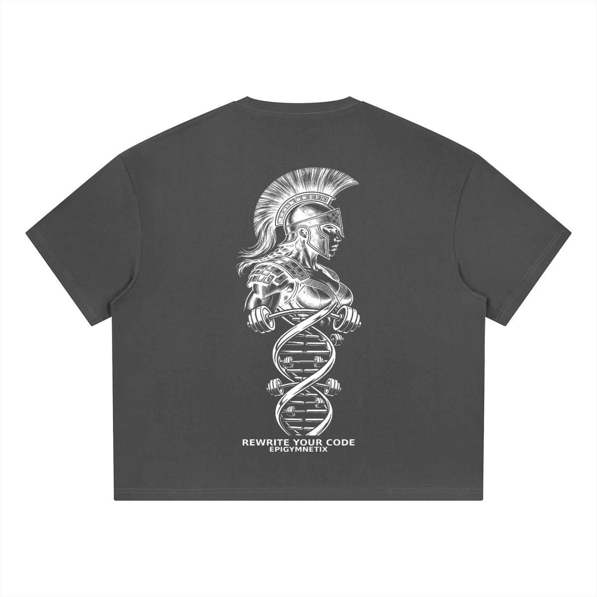 Trojan-Fit - Unisex Boxy Coolmax T-Shirt