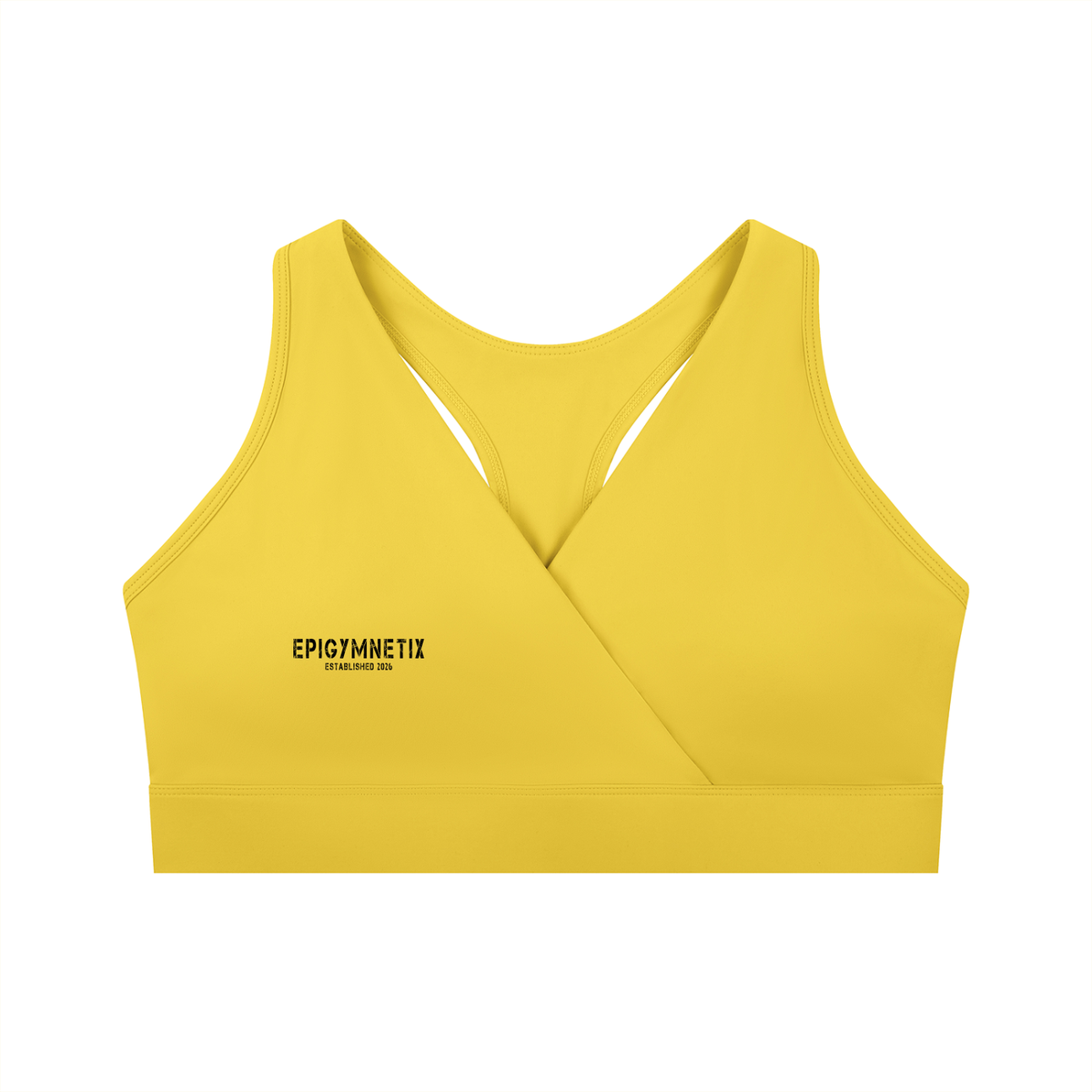 Women's Crossover V-Neck Sports Bra